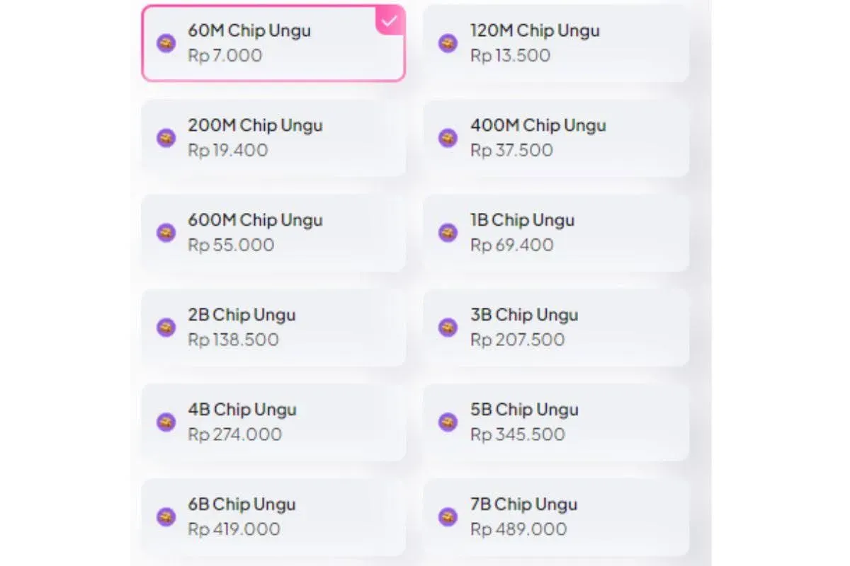 Daftar Harga Top Up Higgs Domino Saldo Game