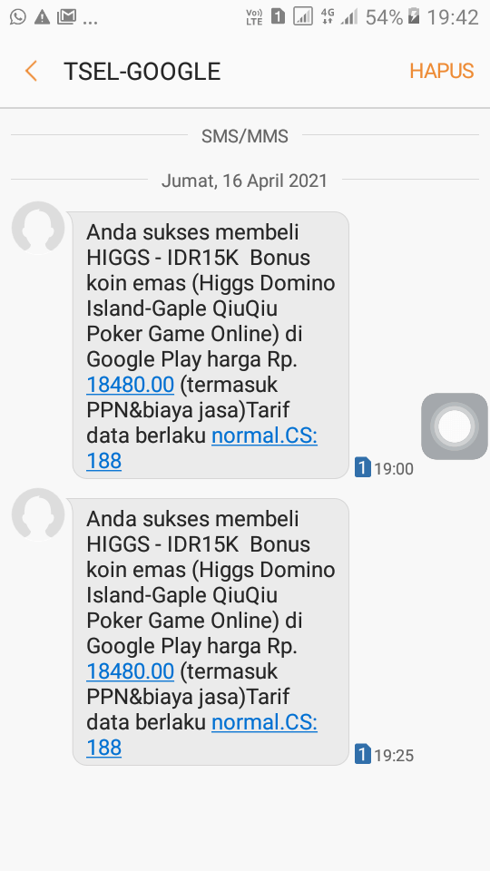 top up saldo Google Play pakai pulsa